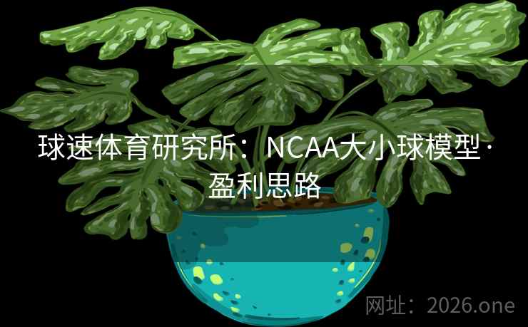 球速体育研究所：NCAA大小球模型·盈利思路  第2张