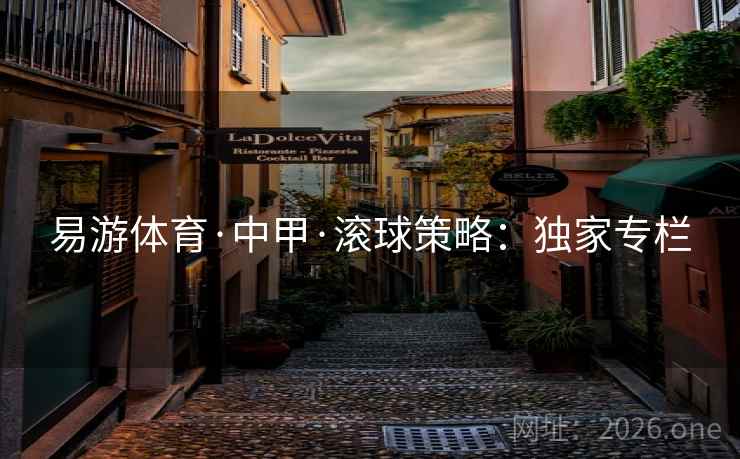 易游体育·中甲·滚球策略：独家专栏  第3张